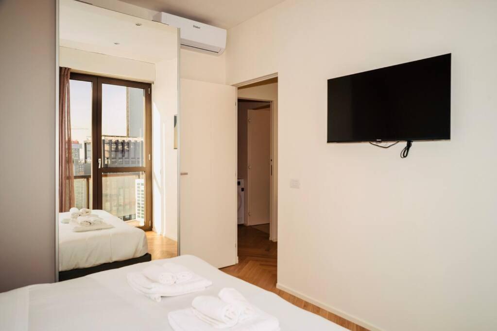 Sky View -Porta Nuova- Appartamento 7 Con Terrazzo Milán Exteriér fotografie
